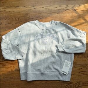 NWT lululemon athletica perfectly oversized crew sweatshirt